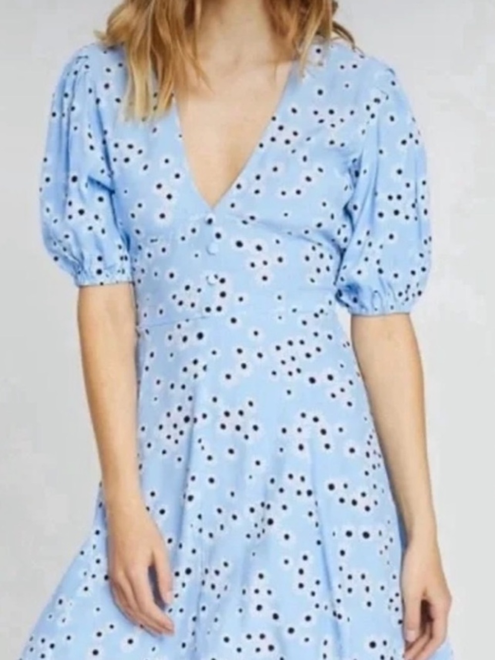 NWT Faithfull the Brand Ilia dress in Riviera Essa Floral Daisy Size 2